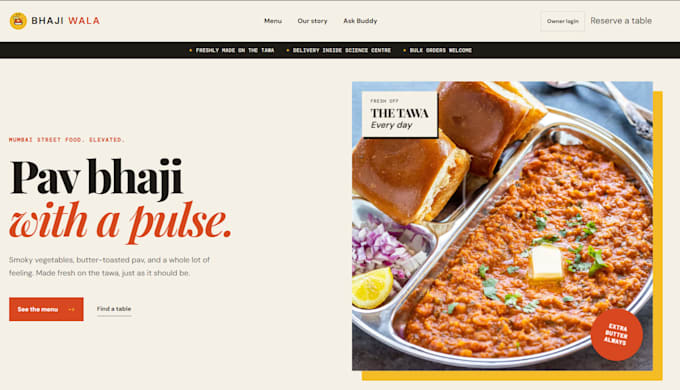 set up a food ordering platform with real time tracking and ai assistant