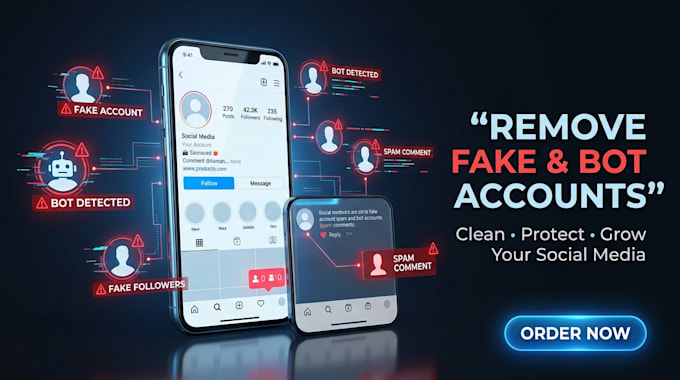 remove fake spam and bot accounts from instagram