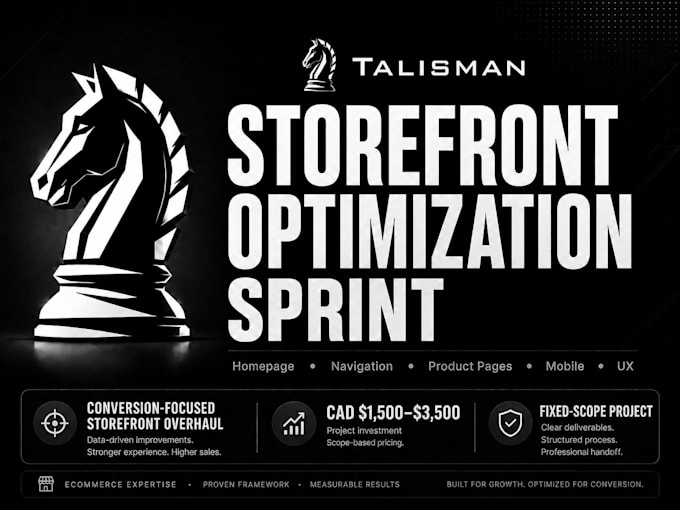 optimize and redesign your shopify store for better UX