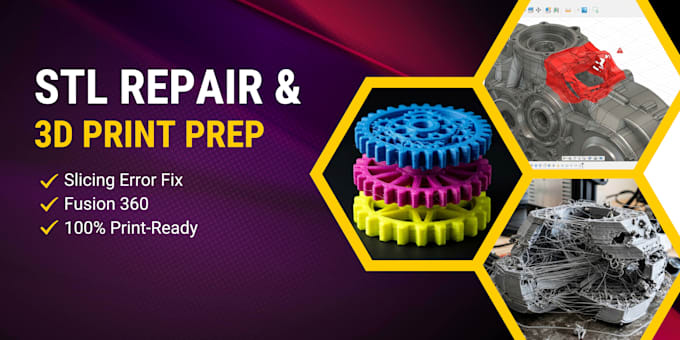 repair and optimize your 3d models and stl for 3d printing