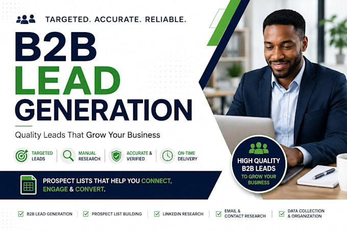 build targeted b2b lead generation and contact lists