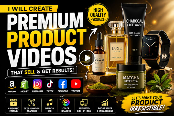 create a cinematic product video for your brand