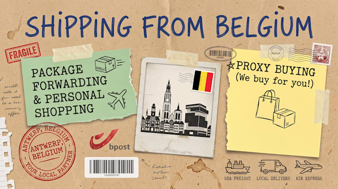 send whatever you want from belgium