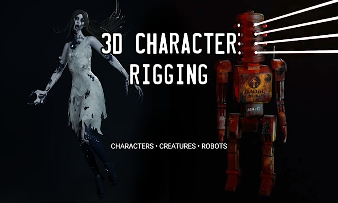 professionally rig your 3d character in blender for games