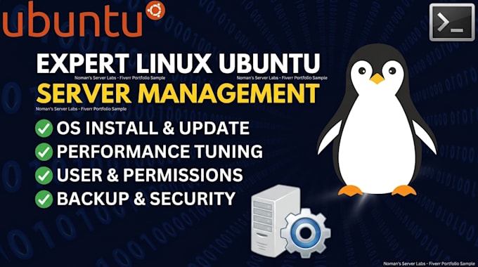 setup, configure and troubleshoot ubuntu linux server