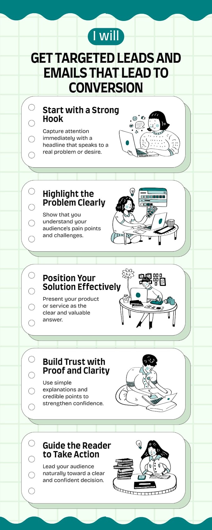 write high converting cold email copy for lead generation