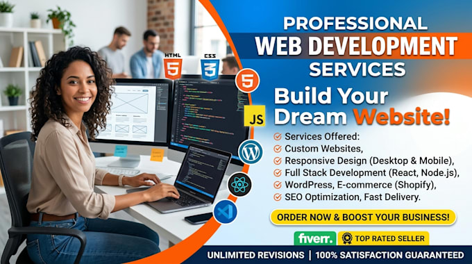 build custom web applications and responsive websites