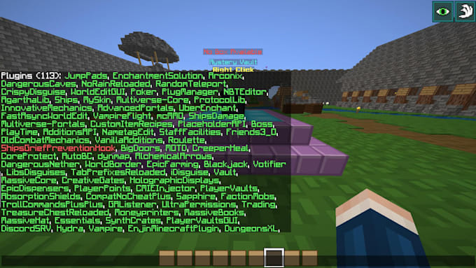create custom minecraft plugins, forge fabric mods, addons and modpacks