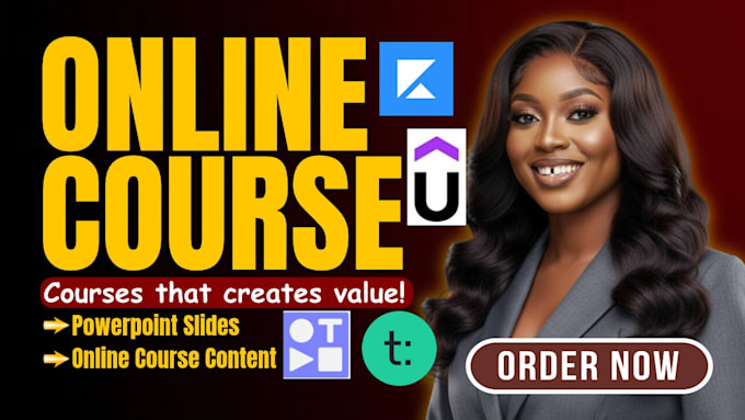 do online course video editing, educational course, training video, ppt slides