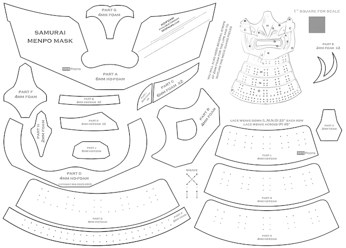 do custom 3d cosplay model, sewing pattern making, eva foam cosplay and grading