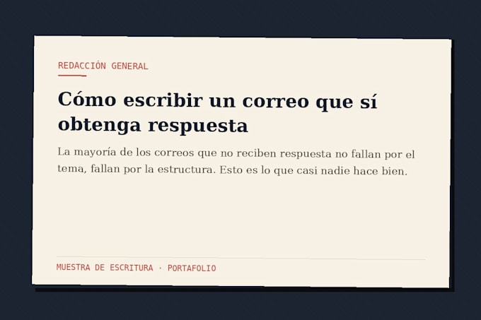 escritura creativa y redacción