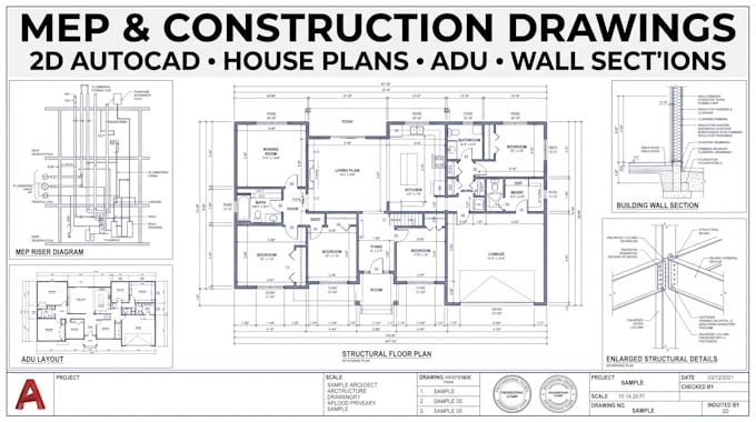 do mep riser diagrams, construction drawings, house plans, adu drawings