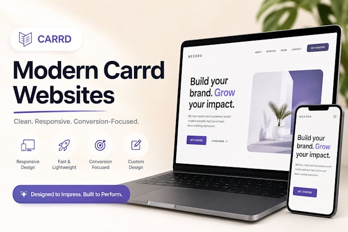 design carrd website, carrd landing page, carrd website design, carrd redesign