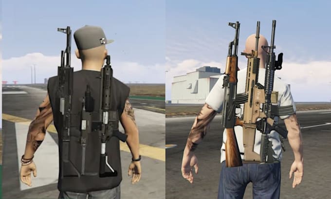 create custom fivem weapons gta 5 gun models weapon propsweapon skin