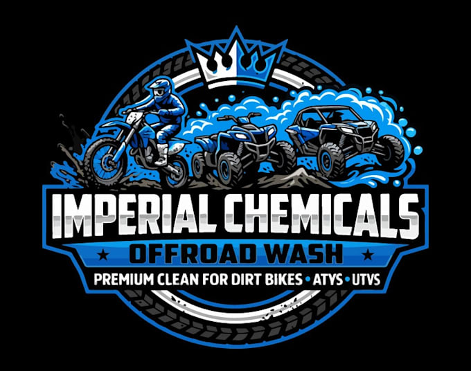 create professional and specially offroad logo design