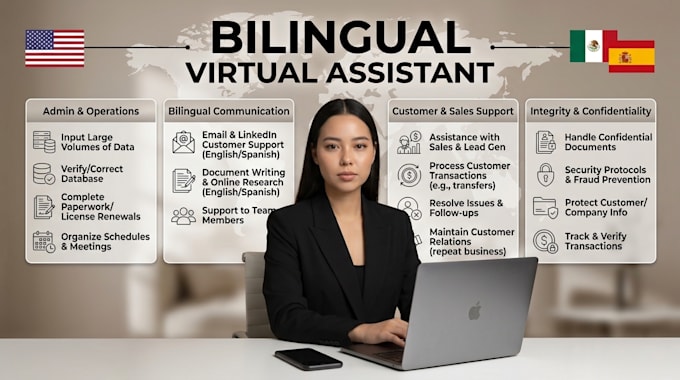be your bilingual virtual assistant