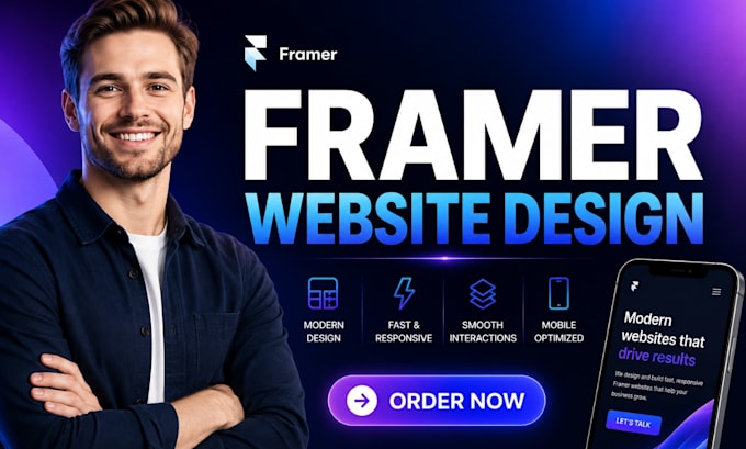 design framer website, figma to framer, framer landing page as framer developer