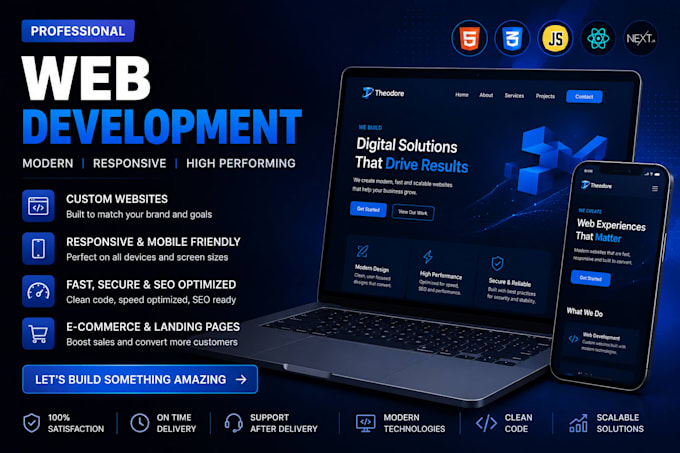 create a web development