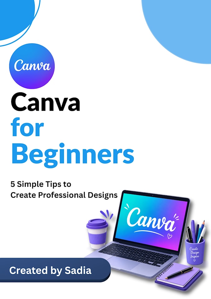 design a professional canva ebook, workbook, or PDF