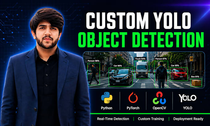 build a custom yolo model for object detection and computer vision