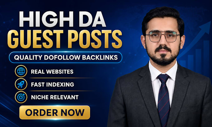 publish guest posts on high authority websites