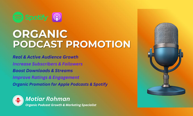 promote your podcast for organic growth