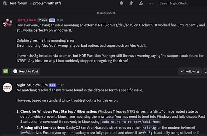 make discord forum bot, roleplay bot using ai models