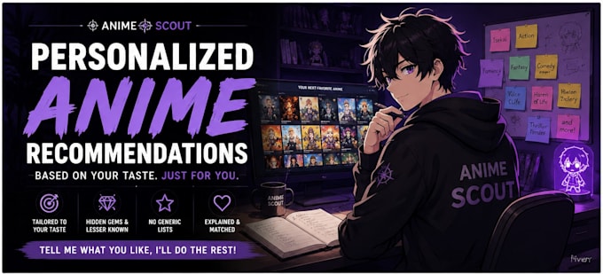 recommend anime based on your personal taste