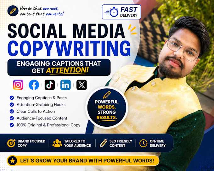 write engaging ad copy and social media content