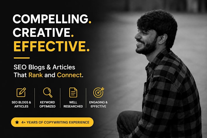 write compelling and effective SEO blogs and articles