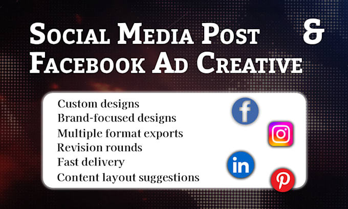 create engaging social media posts and adcreatives