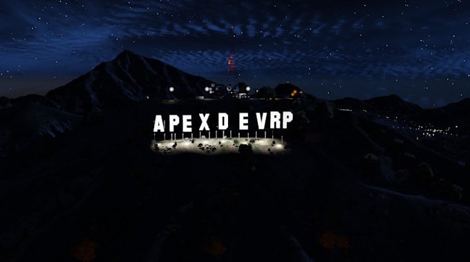 create custom fivem vinewood sign and 3d logo for gta5