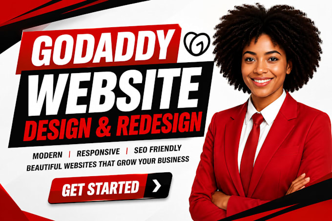 design godaddy website redesign godaddy website design develop godaddy