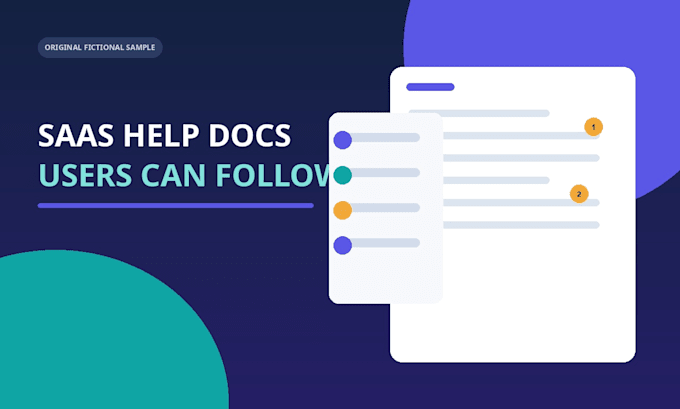 write clear saas help center articles and user guides