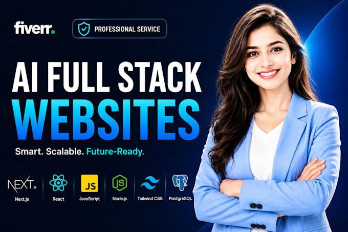 do ai website development as full stack ai software developer