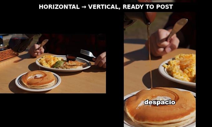 edit your vertical video for tiktok and reels