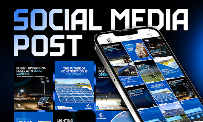 design social media posts and ads