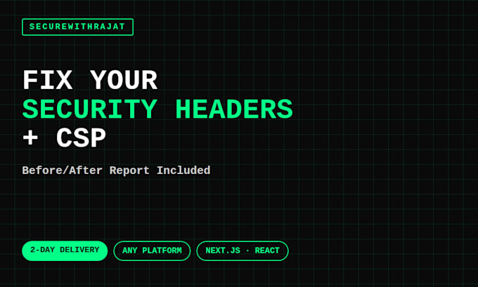 fix your website security headers and csp