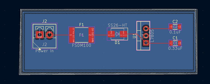design your pcb schematic and pcb layout in kicad