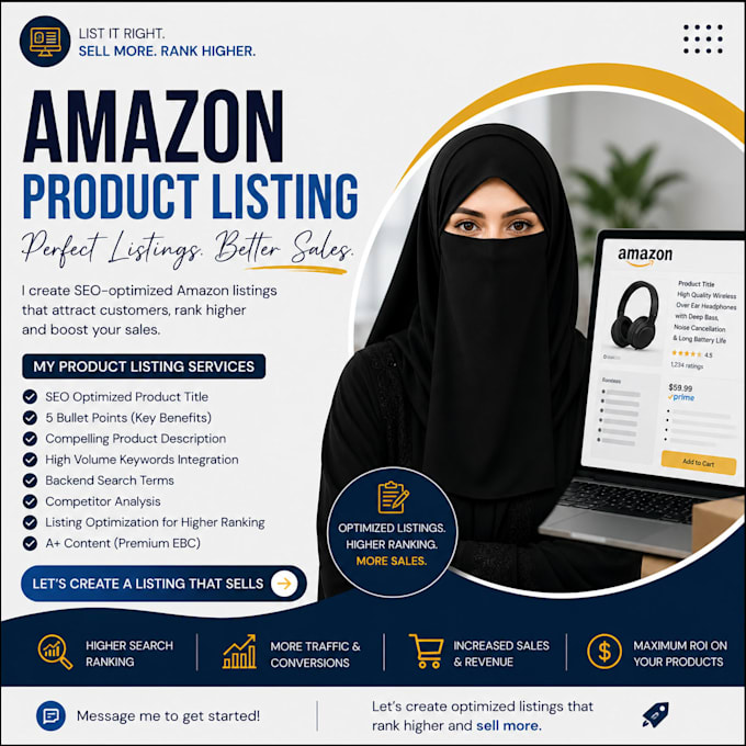 create SEO optimize amazon product listing with title bullet points, description