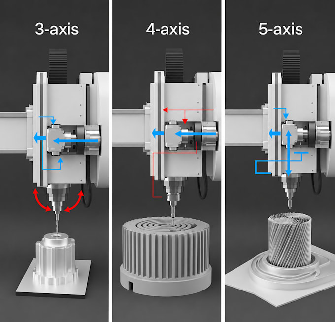 create cnc toolpaths in fusion 360 with 3axis, 4axis 5axis machining and g code
