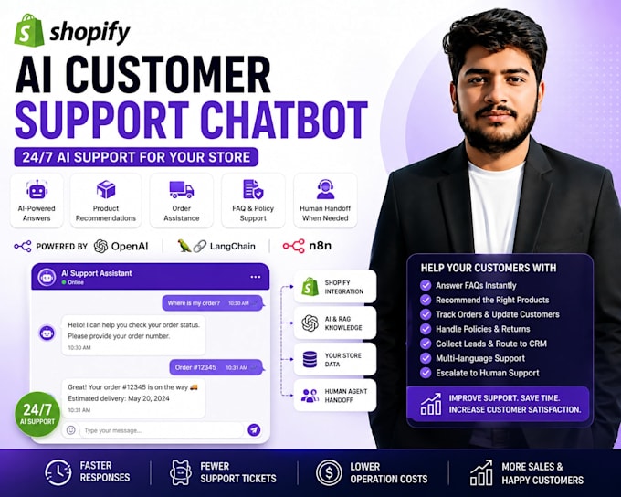 build an ai customer support agent for your shopify store