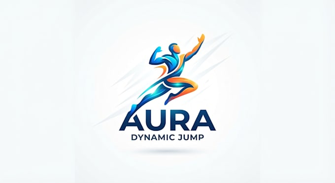 design a dynamic jump logo for your brand