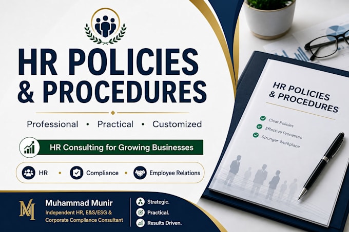 develop HR policies and procedures for your business