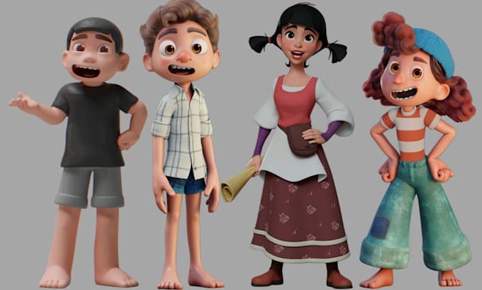 3d model rigging, blendshape weight paint skinning, facial rigging, vtuber rig