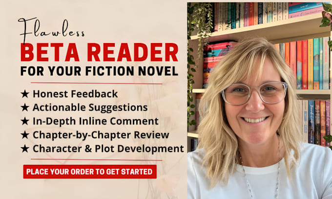 critique your manuscript and give honest feedback on plot, characters and pacing