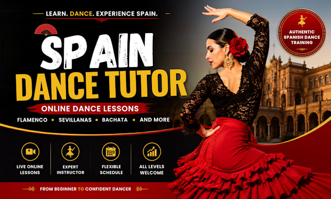 teach you spanish dance step by step with professional guidance