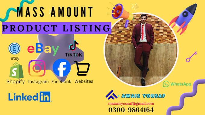 do your products items list on marketplace