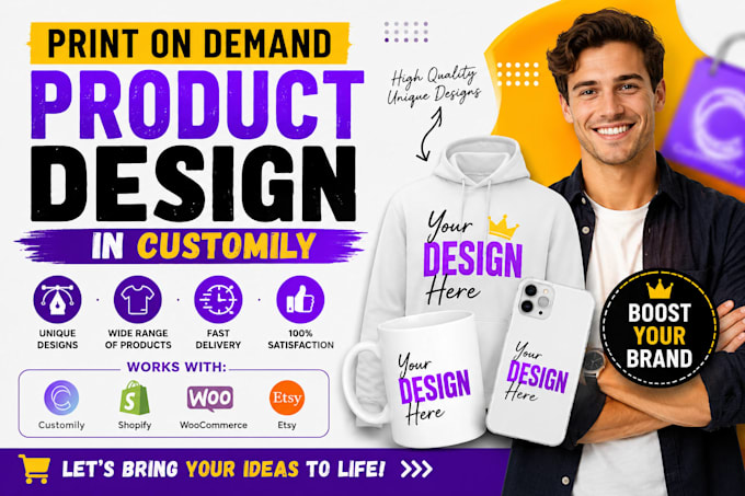 create personalized product designs in customily