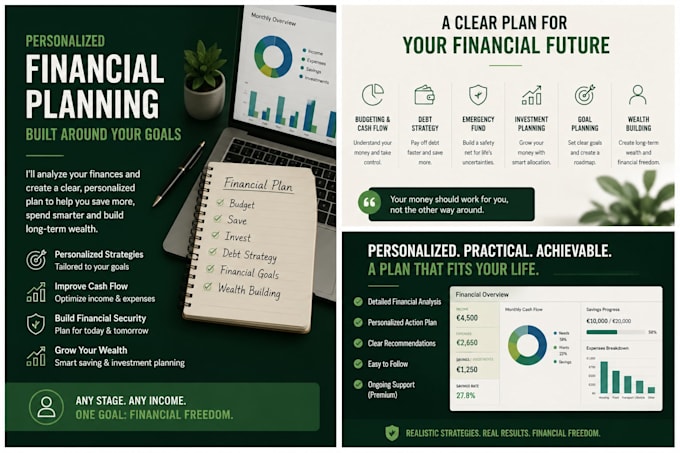 create a personalized financial plan for your goals